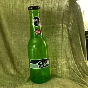 Rare, 21” Seattle Seahawks Bottle Bank